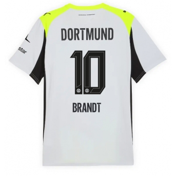 Borussia Dortmund Julian Brandt #10 Maglia Gara Trasferta Repliche 2025-26 Maniche Corte